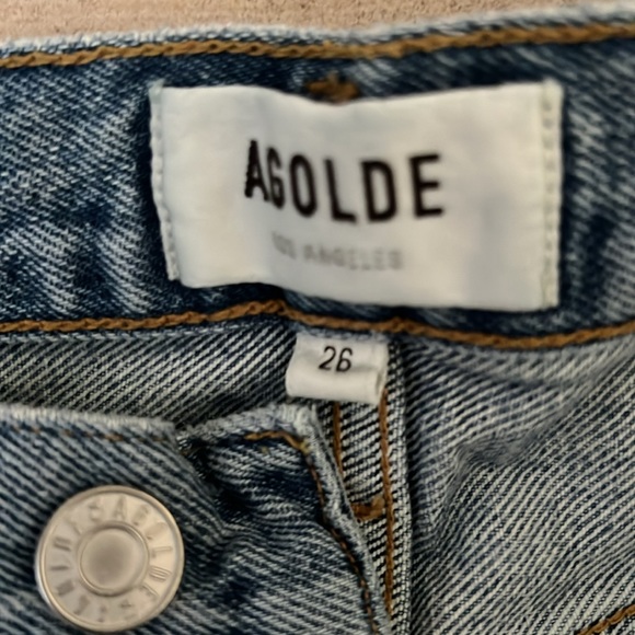Agolde Lana cropped distressed  jeans - Picture 4 of 5